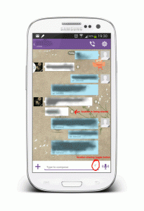 Viber location sharing - AndroidContext.com